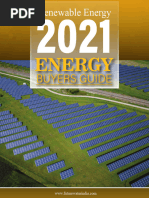 Energy 2021 - A Renewable Energy Buyer's Guide