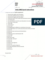 Launch X431 BMW DME EWS Synch Instructions