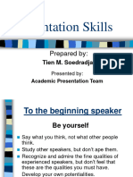 English - WEEK 2 - Presentation Skills
