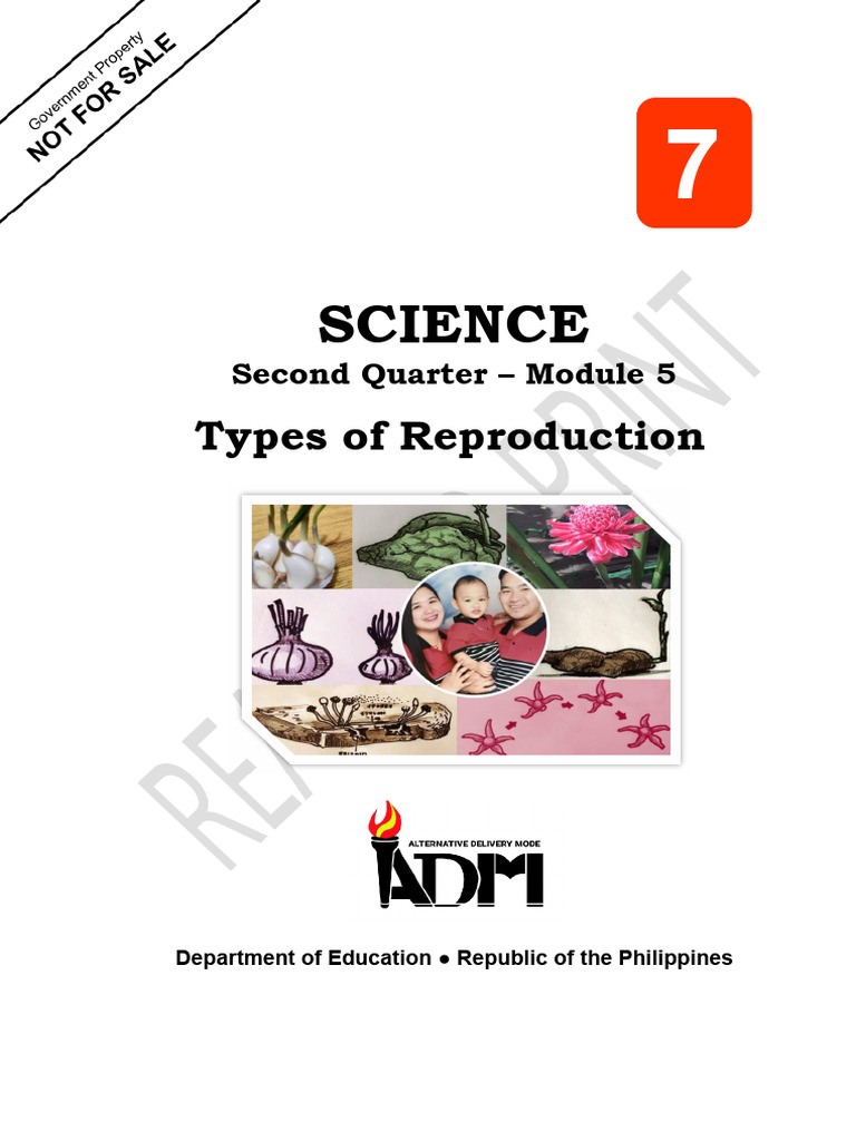 Science7 Q2 Mod5 Types-of-Reproduction v5 | PDF | Reproduction | Flowers