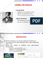 2. Algebra de Boole y Puertas Logicas