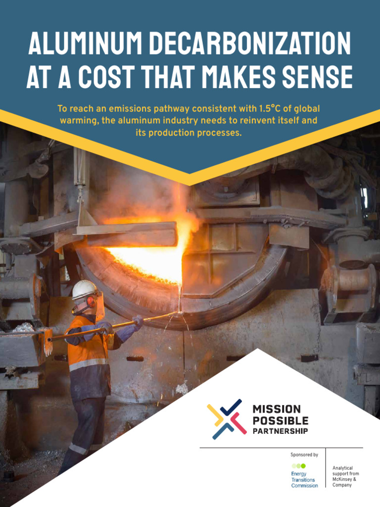 Aluminum Decarbonization Strategies | PDF | Climate Change Mitigation ...
