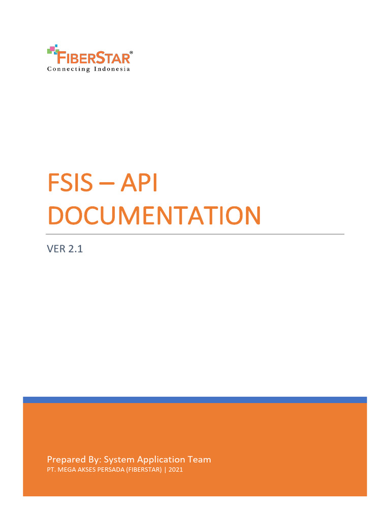 API FSIS - Documentation Ver. 2.1 | PDF | Parameter (Computer ...