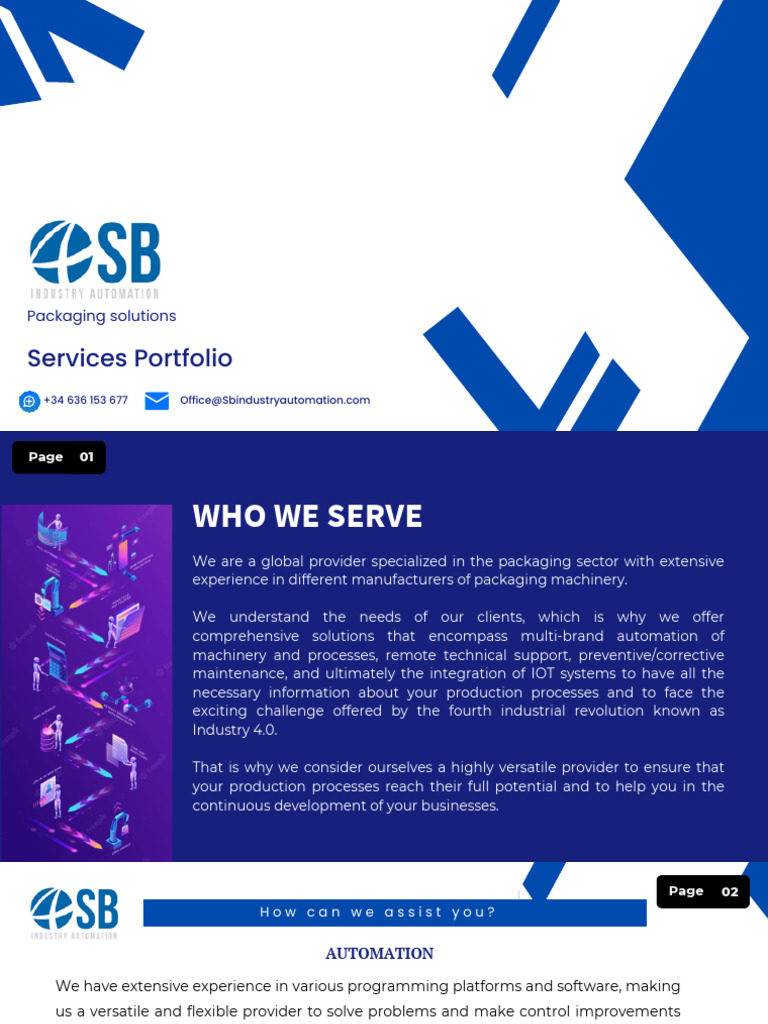 SB Industry Automation Packaging End Users English-3 | PDF | Automation ...