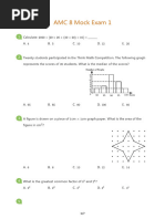 AMC 8 Mock Exam 2