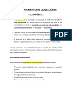 4 Breves Apuntes Sobre Legislación