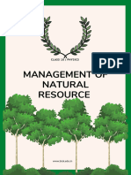 Natural Resource Management 