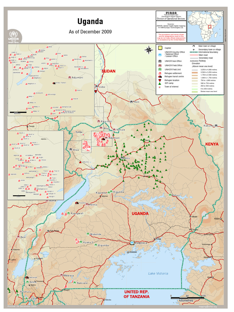 Uganda Atlas A3PC 10-01-2010 | PDF | Refugee