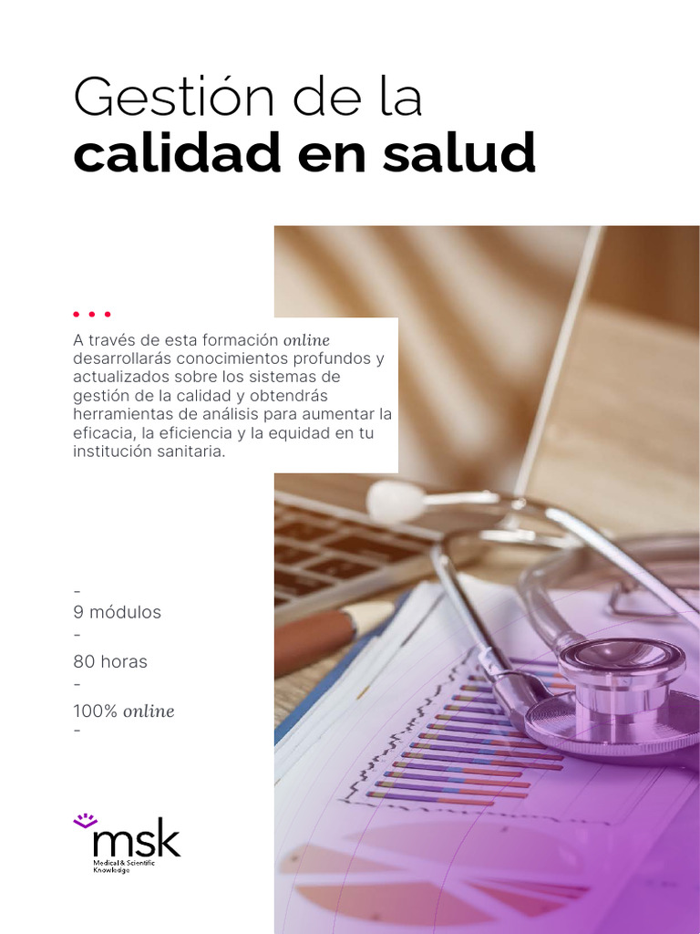 Gestión de La Calidad en Salud | PDF | Calidad (comercial) | Hospital