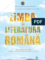 III - Limba Si Literatura Romana (A.2020, Alolingvi)
