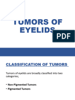 TUMORS OF EYELIDS