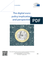 The Digital Euro: Policy Implications and Perspectives