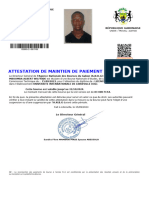 10V3W4 Attestation Bourse Maintien