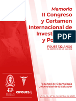 Memoria II Congreso y Certamen Internacional de in