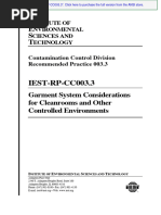 NASA Clean Room Checklist | PDF | Business | Science
