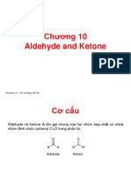Chương 10 Aldehyde Ketone