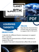 Q1.lesson 1. The Planet Earth