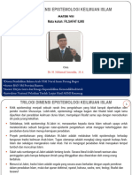 Materi 8 Trilogi Dimensi Epistemologi Keilmuan Islam