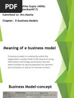 E-Business Models