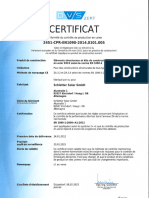 Schletter-Certification-Conformité WPK 1090-2 EXC2 FR