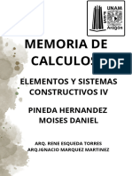 Memoria de Calculos