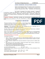 Module 3: Corrosion Chemistry and Electrode System