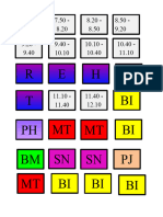 Jadual Waktu