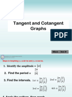 Tan and Cot Graphs