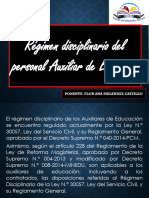 Regimen Disciplinario Del Auxiliar de Educación