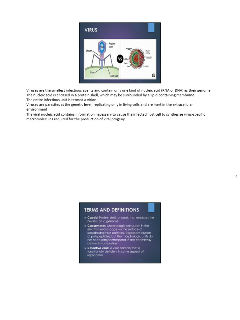 Virology (RNA - NAKED) Lecture | PDF | Virus | Infection