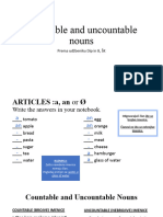 DIP 8-Countable and Uncountable Nouns