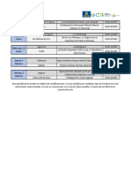 Planning Puntos Limpios Móviles