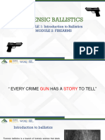 Forensic Ballistics