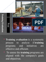 Training Evaluation 