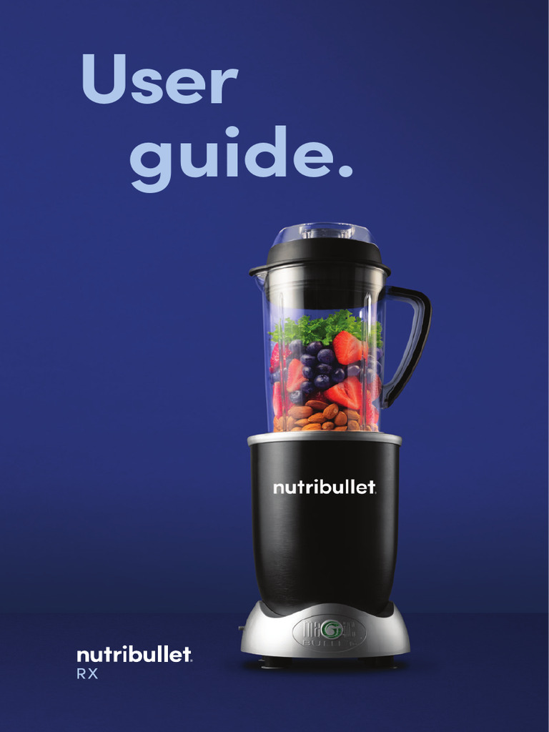 Nutribullet RX 1700 | PDF | Ac Power Plugs And Sockets | Electrical ...