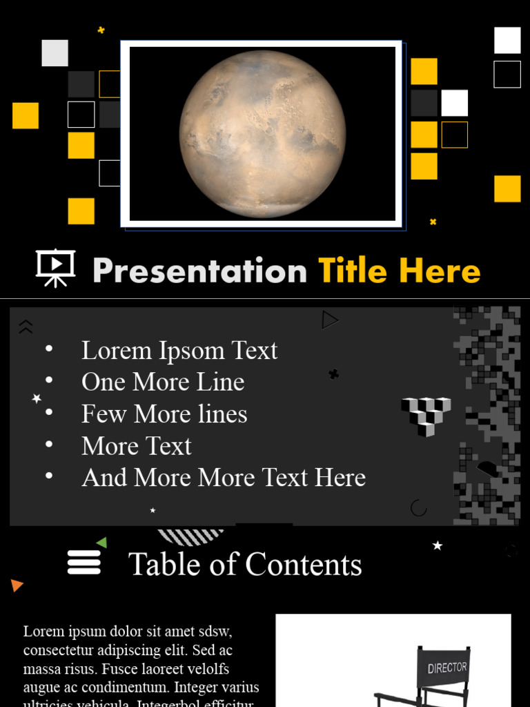 Free Mars PowerPoint Template | PDF