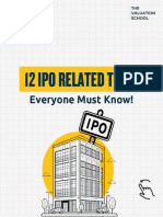 12 Ipo Related Terms: Everyone Must Know!
