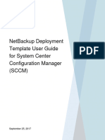 SCCM NetBackup Client Deployment User Guide
