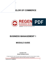 BCOM - Business Management 1