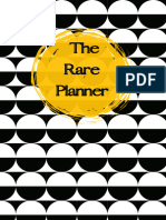 Rare Baby PLanner