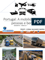 Prof. Virna Salgado Barra - Módulo 7 - 1.0 - Portugal - Mobilidade de Pessoas e Bens