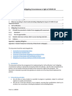 Humanities Guidance For Staff Mitigating Circumstances FINAL v1.1 280520