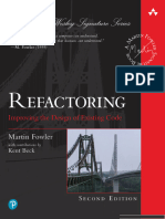 Refactoring Improving The Design of Existing Code