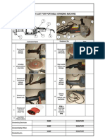 Potable Grinding Machine