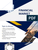 ECON75 Lecture IV. Financial Market