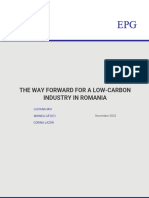 EPG - Policy Paper - Low Carbon Industry in Romania