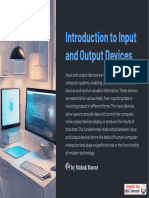 input-and-Output-Devices - Sandeep