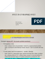 EUP - 07 - Svet EU in Evropski Svet, Dopolnjeni Moji Zapiski Na Ppt