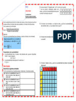 FICHA DE TRABAJO Probabilidades 2do