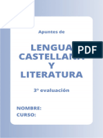 Apuntes Lengua 3º evaluación